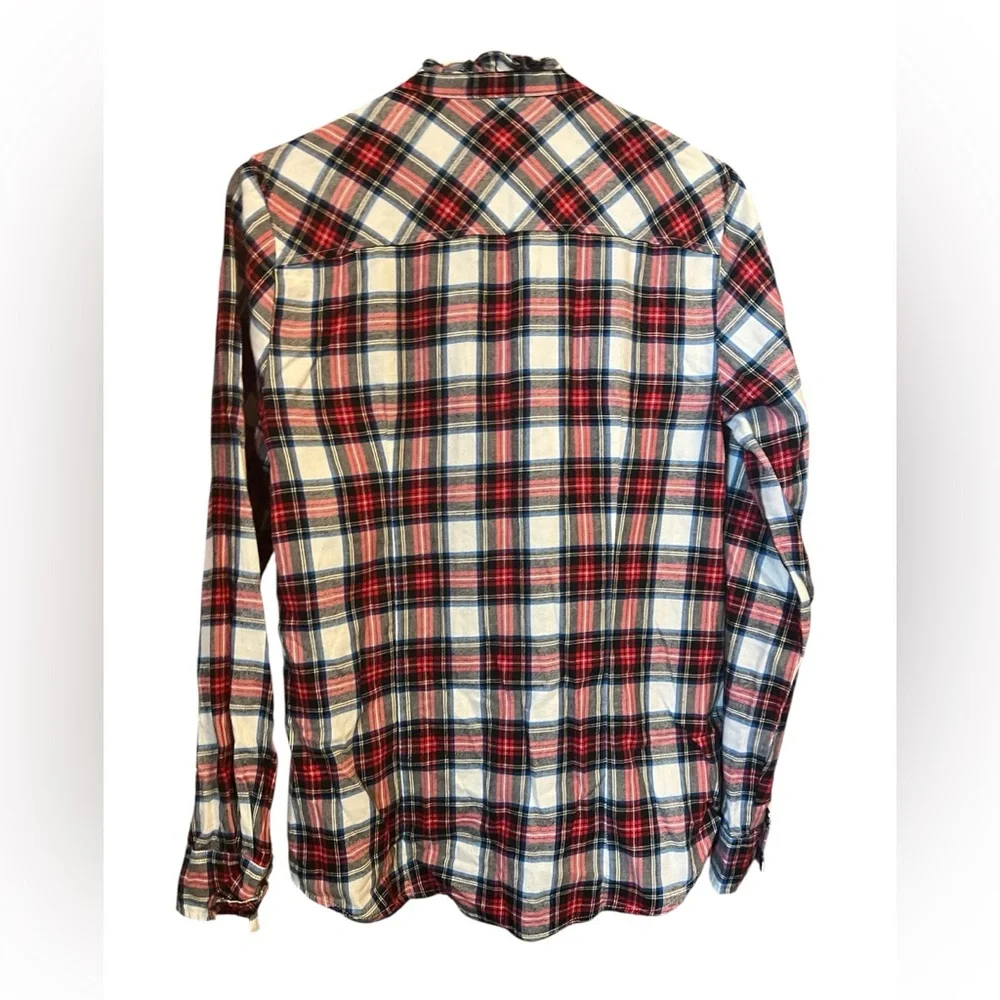 J.Crew plaid flannel shirt